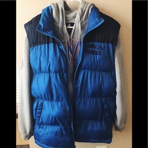 OKC Thunder Hoodie & Vest Combo